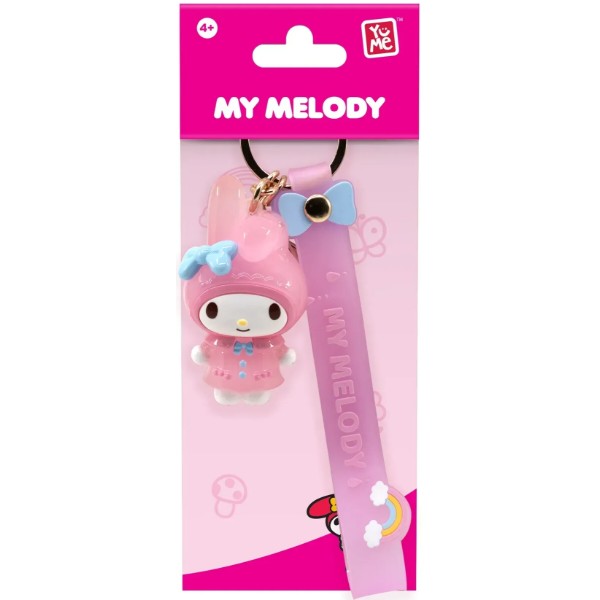 Фото - Брелок Yu Me Hello Kitty Май Мелоди в дождевике (11724)